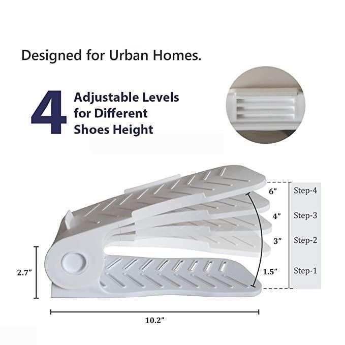 Adjustable Shoe Slots Organizer.