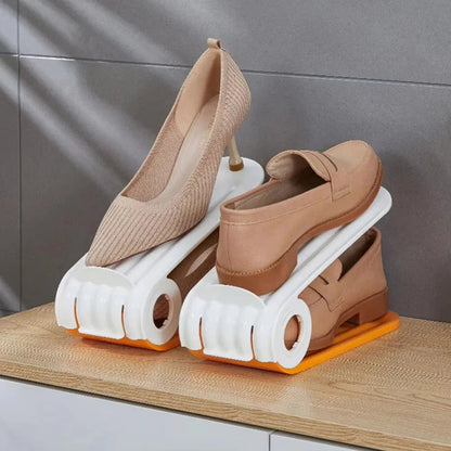 Adjustable Shoe Slots Organizer.