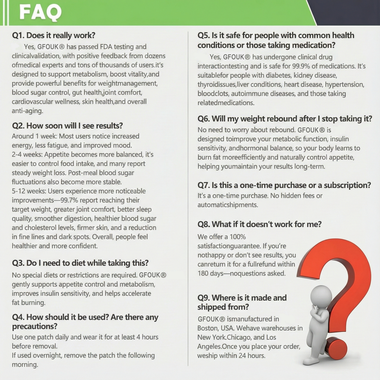 10-in-1 Nano Microneedle Patch Daily- For Weight, Skin, Diabetes & Joint Health